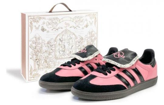 Кроссовки Adidas Samba Skateboard Shoes Unisex Low-Top Pink B75807