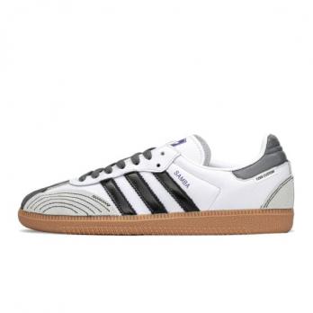 Кроссовки Adidas Samba XLG Skateboard Shoes Unisex Low-Top Black White Gray IF6514