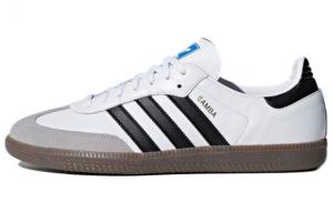 Кроссовки Adidas Samba Skateboard Shoes Unisex Low-Top White Blue B75806