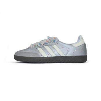 Кроссовки Adidas SAMBA OG Skateboard Shoes Unisex Low-Top Silver/Beige B75806