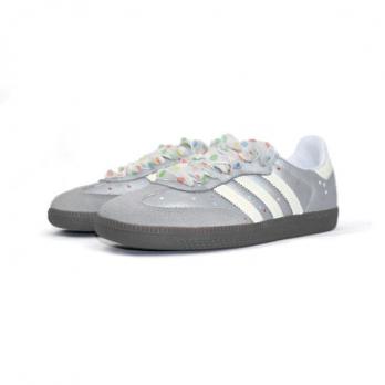 Кроссовки Adidas SAMBA OG Skateboard Shoes Unisex Low-Top Silver/Beige B75806