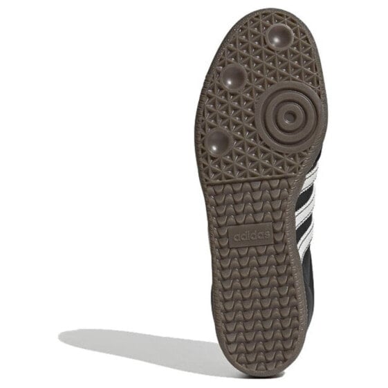 Кроссовки Adidas Samba RM Skateboard Shoes Unisex Low-Top Black White Pink ID1141