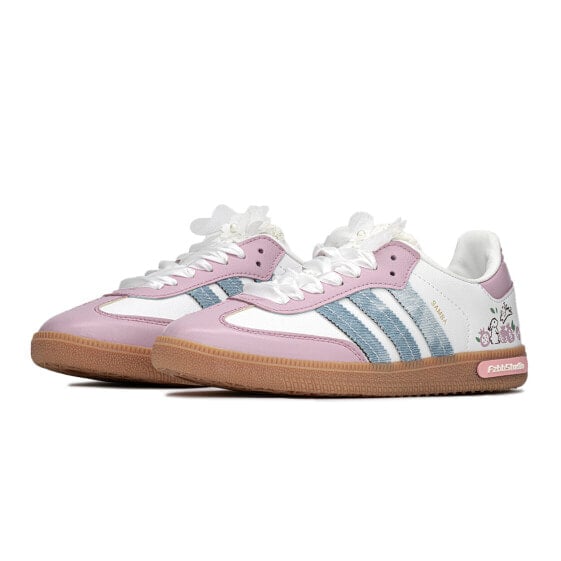 Кроссовки Adidas Samba XLG Skateboard Shoes Unisex Low-Top Gray Blue IF6514