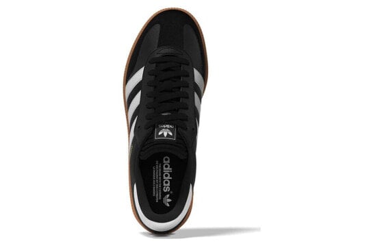 Кроссовки adidas Samba Black White Gum IE1379