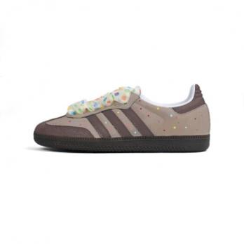 Кроссовки Adidas SAMBA OG Skateboard Shoes Unisex Low-Top Brown B75806