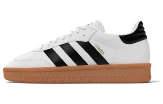 Кроссовки Adidas Samba Xlg White Black Gum IE1377