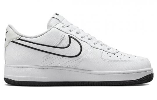 Кроссовки Nike Air Force 1 '07 'Embroidered Swoosh - White Black' FJ4211-100