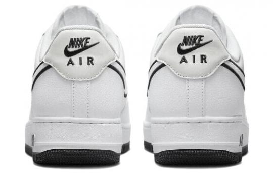 Кроссовки Nike Air Force 1 '07 'Embroidered Swoosh - White Black' FJ4211-100