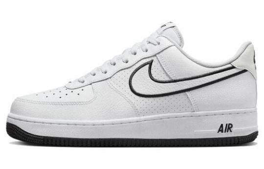 Кроссовки Nike Air Force 1 '07 'Embroidered Swoosh - White Black' FJ4211-100