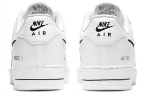 Кроссовки Nike Air Force 1 Low Cut Out Swoosh White Black CZ7377-100