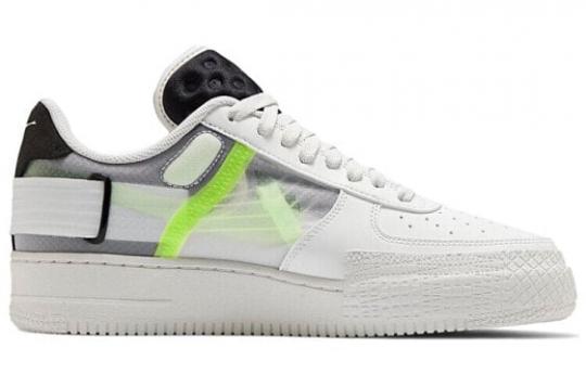 Кроссовки Nike Air Force 1 Low Type White Barely Volt CK6923-100