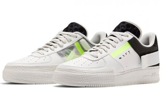 Кроссовки Nike Air Force 1 Low Type White Barely Volt CK6923-100