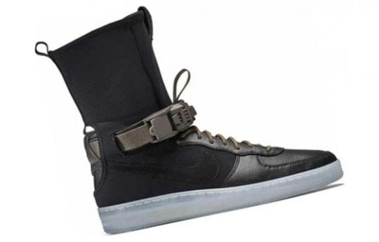 Кроссовки Nike Air Force 1 Downtown Acronym Black Olive 649941-003