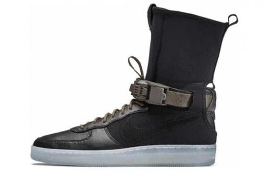 Кроссовки Nike Air Force 1 Downtown Acronym Black Olive 649941-003