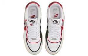 Кроссовки Nike Air Force 1 Shadow 'White Silver Red' Women's FN6335-100