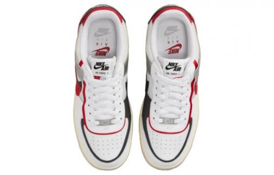 Кроссовки Nike Air Force 1 Shadow 'White Silver Red' Women's FN6335-100