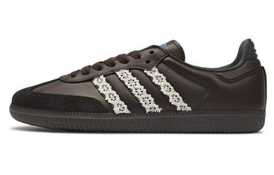 Кроссовки Adidas Originals Samba Skateboard Shoes Women's Low-Top Brown B75807