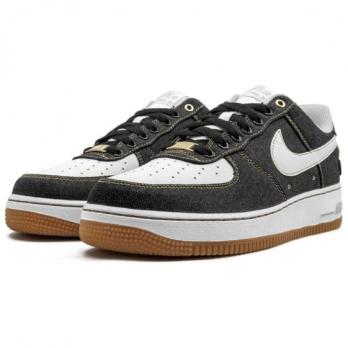 Кроссовки Nike Air Force 1 '07 Low Black Denim 630930-001