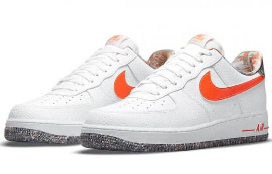 Кроссовки Nike Air Force 1 Low White Team Orange Grind DM9098-100