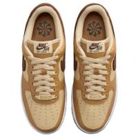 Кроссовки Nike Air Force 1 Skateboard Shoes Women's Low-Top Brown HQ3905-200