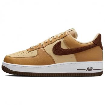 Кроссовки Nike Air Force 1 Skateboard Shoes Women's Low-Top Brown HQ3905-200