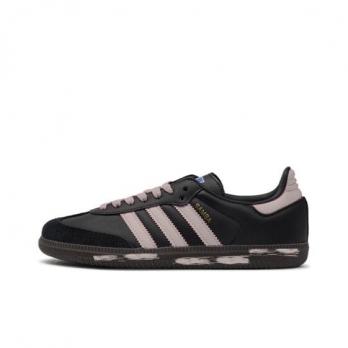 Кроссовки Adidas Originals Samba Skateboard Shoes Unisex Low-Top Black Pink B75807