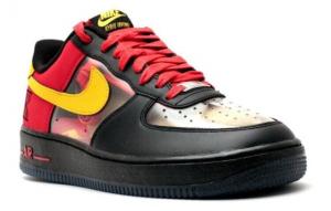 Кроссовки Nike Air Force 1 Low Kyrie Irving Black Red 687843-001