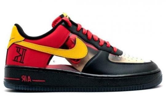 Кроссовки Nike Air Force 1 Low Kyrie Irving Black Red 687843-001