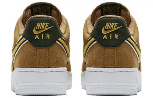 Кроссовки Nike Air Force 1 Low 3D Chenille Swoosh Muted Bronze 823511-204