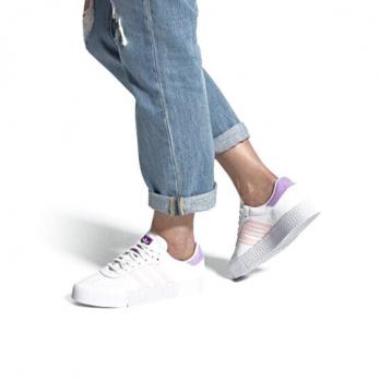 Кроссовки Adidas Originals Sambarose 'White Pink Purple' Women's FX8103