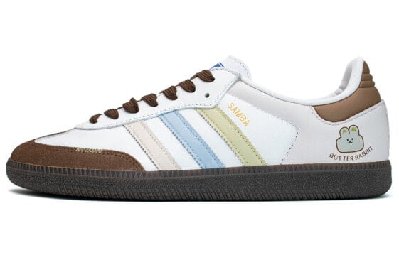 Кроссовки Adidas Originals SAMBA OG Skateboard Shoes Unisex Low-Top Brown White B75806