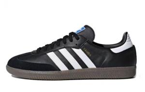 Кроссовки Adidas Originals SAMBA OG Skateboard Shoes Unisex Low-Top Black B75807