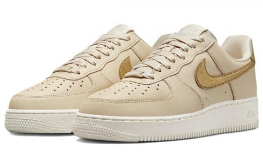 Кроссовки Nike Air Force 1 Low '07 Sanddrift Metallic Gold Women's DQ7569-102