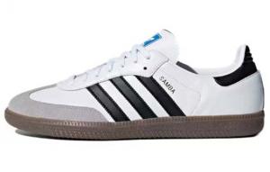 Кроссовки Adidas Originals SAMBA OG Skateboard Shoes Unisex Low-Top Gray White B75806