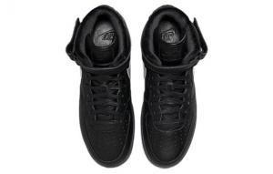 Кроссовки Nike Air Force 1 Mid Prm Black Metallic Silver DX3061-001