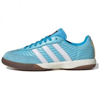 Кроссовки Samba Nts Radio X Adidas Originals Millennium 'Light Blue White Gum' JH9118