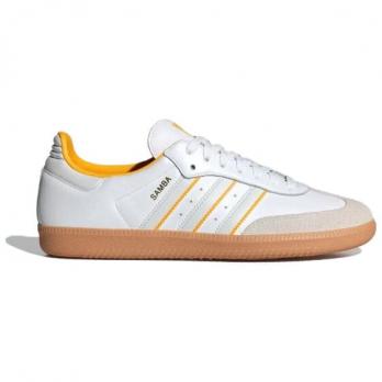 Кроссовки Samba Adidas Originals Og 'Two Tone Stripes - Crew Yellow' ID1479