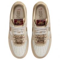 Кроссовки Nike Air Force 1 Skateboard Shoes Unisex Low-Top Light Brown/White HV5990-172