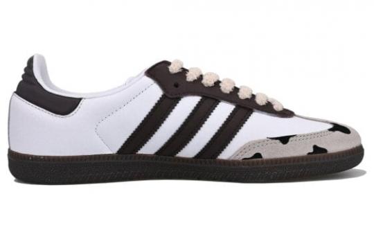 Кроссовки Adidas Originals Samba Skateboard Shoes Unisex Low-Top Brown White IG1024