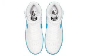 Кроссовки Nike Air Force 1 High Gradient White Blue Fury Ember Glow CJ0525-100