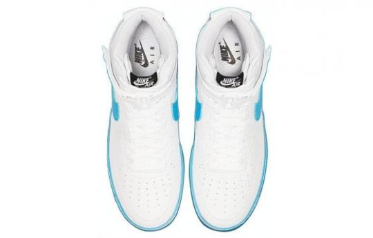 Кроссовки Nike Air Force 1 High Gradient White Blue Fury Ember Glow CJ0525-100