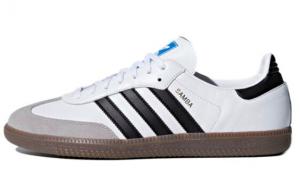 Кроссовки Adidas Originals SAMBA OG Skateboard Shoes Unisex Low-Top Cyan/Beige B7580(