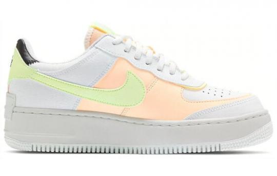 Кроссовки Nike Air Force 1 Low Shadow Summit White Barely Volt Crimson Tint Women's Ci0919-107