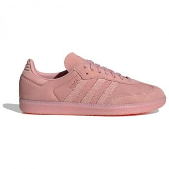 Кроссовки Adidas Originals SAMBA OG Skateboard Shoes Women's Low-Top Pink Purple JS0194