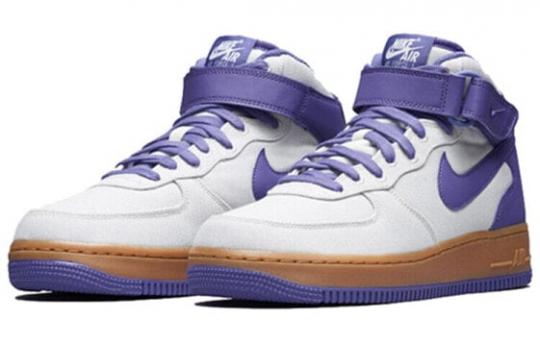 Кроссовки Nike Air Force 1 Mid 07 Txt 'Light Bone Dark Iris' AJ9514-003