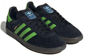 Кроссовки Adidas Originals Samba Deco Spzl Black Lucid Lime IF5738