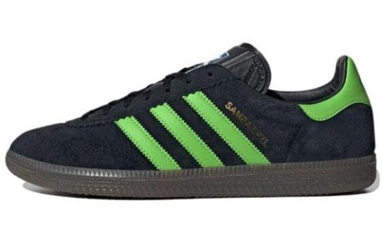 Кроссовки Adidas Originals Samba Deco Spzl Black Lucid Lime IF5738