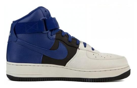 Кроссовки Nike Air Force 1 High '07 LV8 Pure Platinum Deep Royal Blue 806403-009