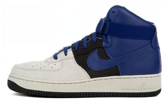 Кроссовки Nike Air Force 1 High '07 LV8 Pure Platinum Deep Royal Blue 806403-009