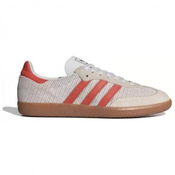 Кроссовки Adidas Originals Samba Og Crystal White Preloved Red IG1380